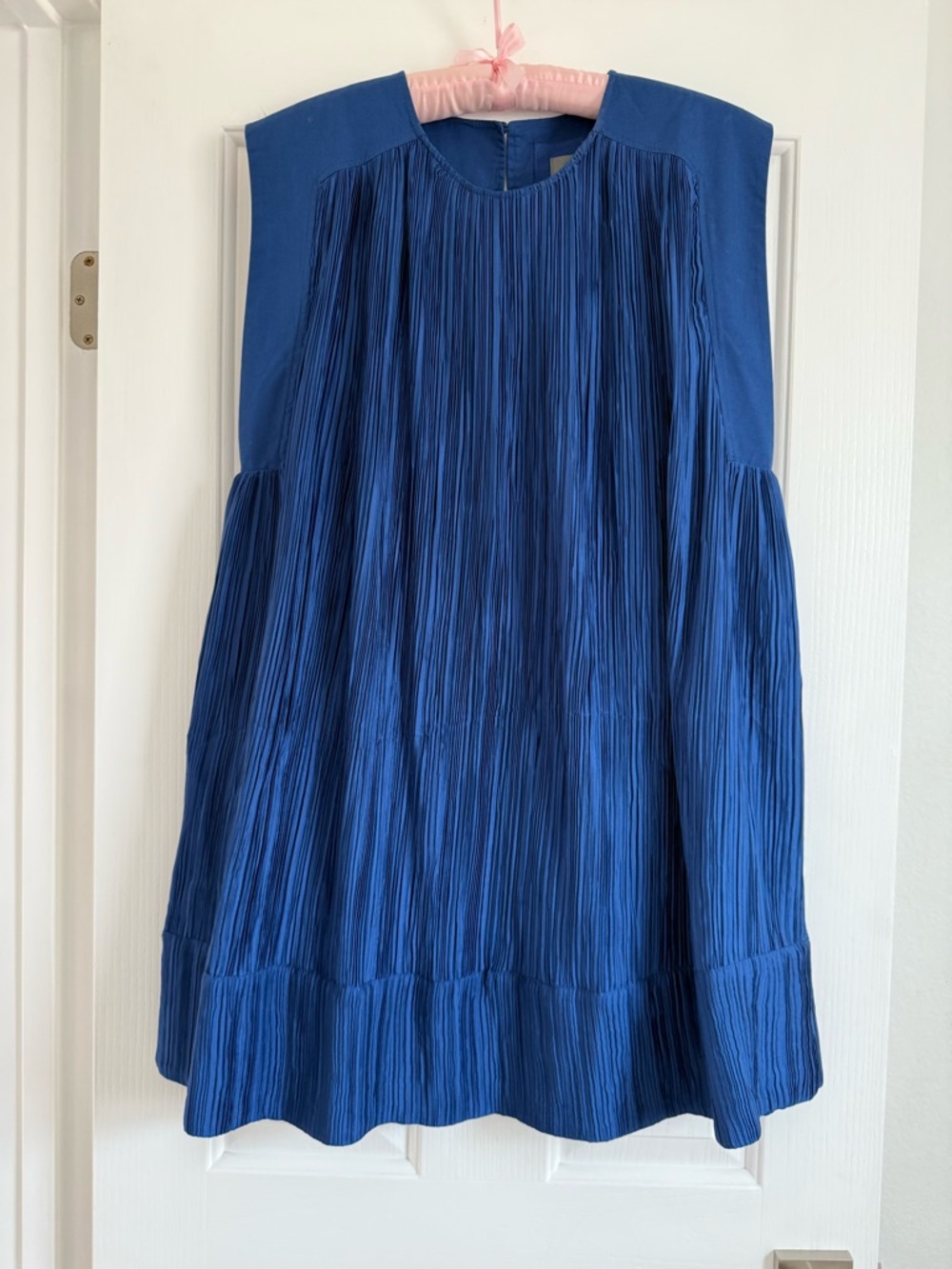 NWOT Anthropologie Pleated Plissé Mini Dress - Picture 7 of 15